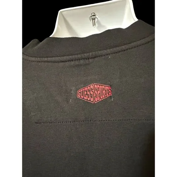 Rare Vintage Guess Sports Basketball All Over Print T Shirt Size XL - Picture 4 of 5